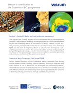 Cover Werum‘s contribution to the Copernicus EO programme