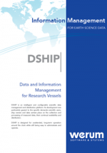 Cover DSHIP: Information Management for Earth Science Data